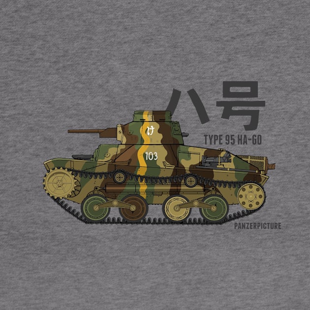 Type 95 Ha-Go. by Panzerpicture
